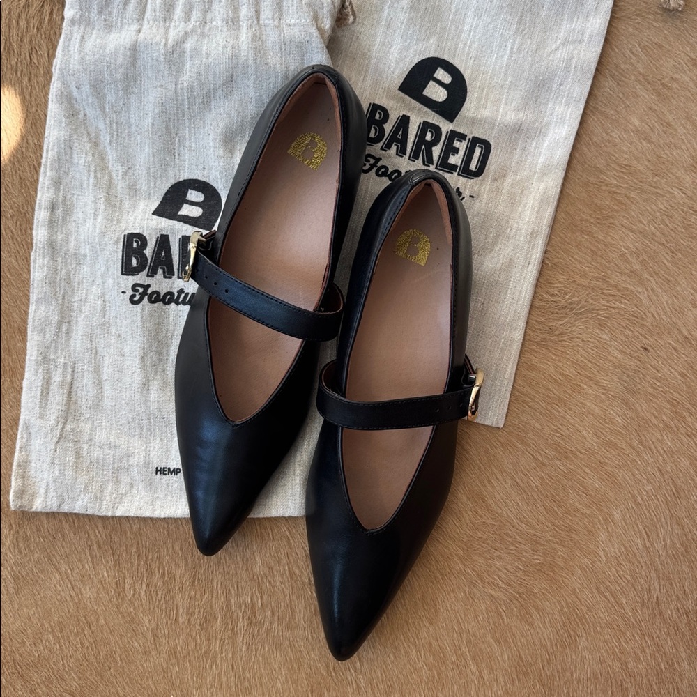 Bared Footwear Freira Leather Ballet Flats - Picture 6 of 9